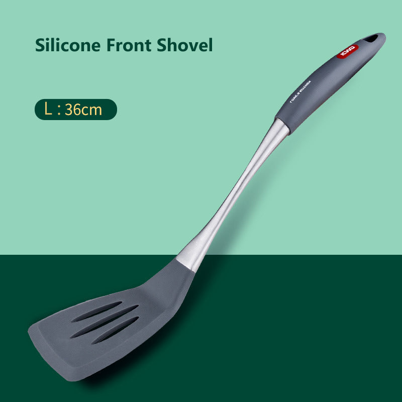 Stainless Steel Silicone Non-stick Spatula & Spoon Set