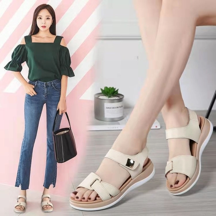 Casual Mid-Heel Soft-Sole Mom Shoes